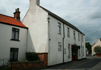 Photograph of Hornsea Drill Hall Front Elevation Oblique View